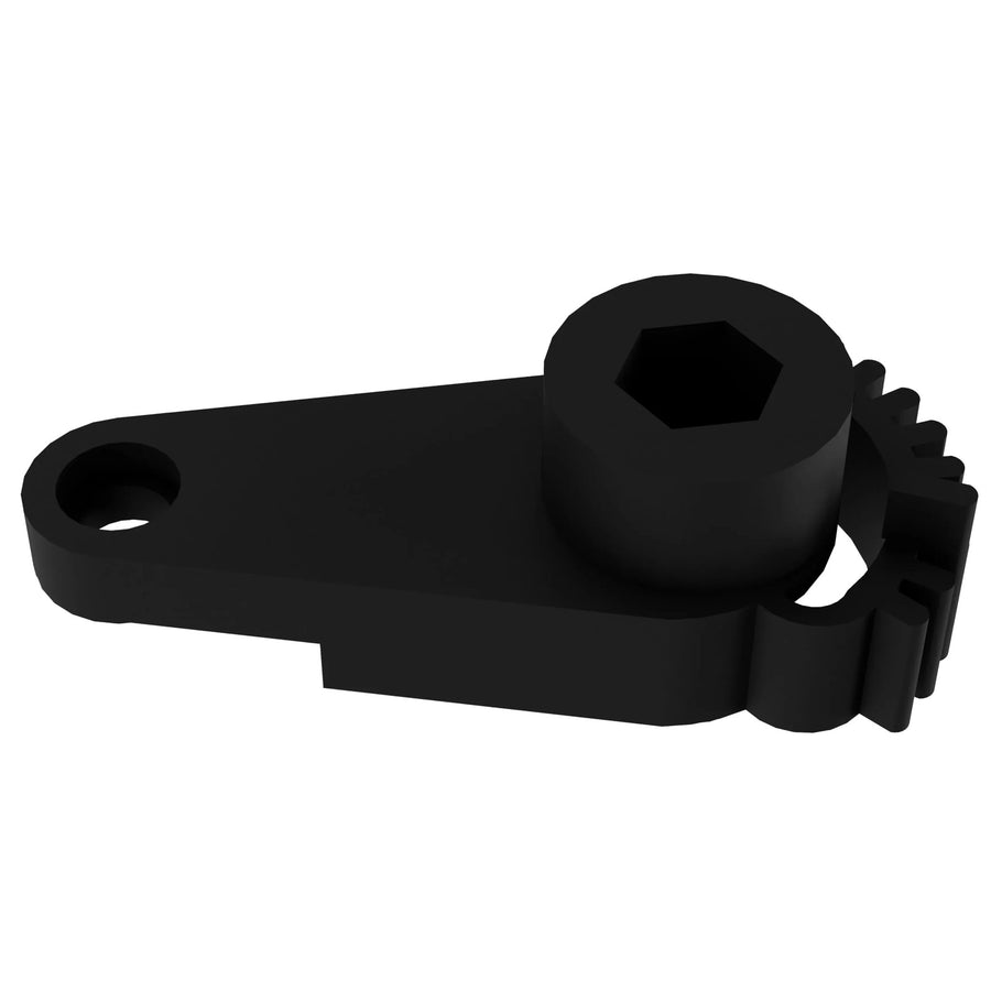 Commande de volet de ventilation passager Citroën C4 Picasso imprimée en 3D PETG noir