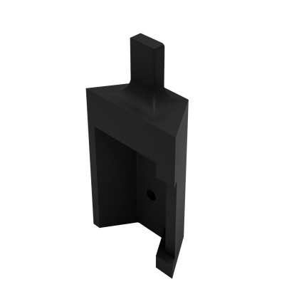 Embouts de support de plage arrière Renault Clio 4 Estate en PETG noir