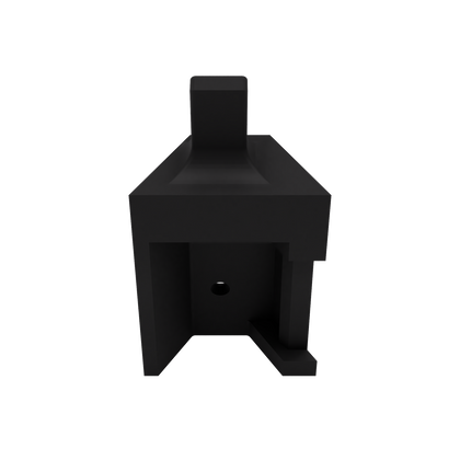 Embouts de support de plage arrière Renault Clio 4 Estate en PETG noir