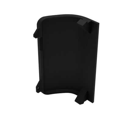 Cache prise de cric avant Ford Fiesta MK6 ST150 XR4 en PETG noir