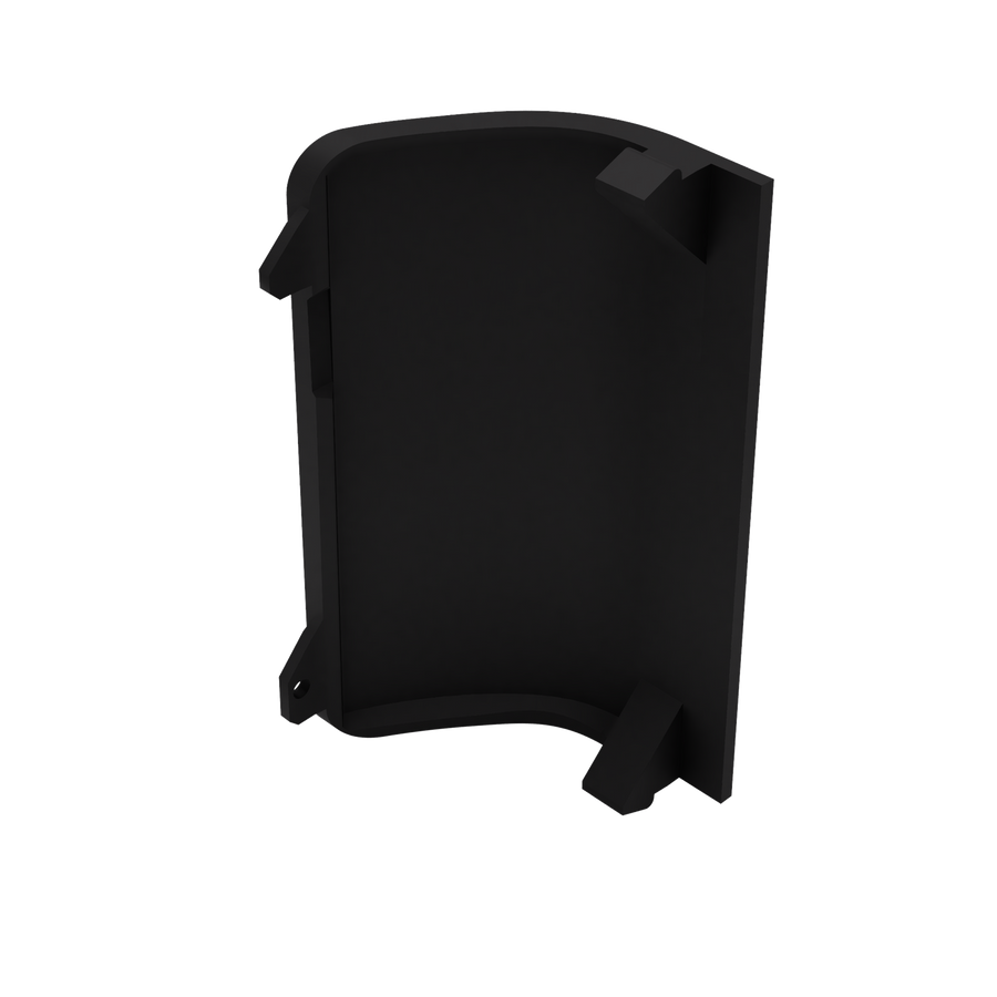 Cache prise de cric avant Ford Fiesta MK6 ST150 XR4 en PETG noir