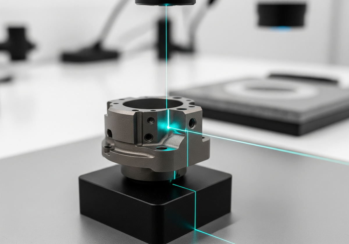 Scan 3D d'une pièce mécanique